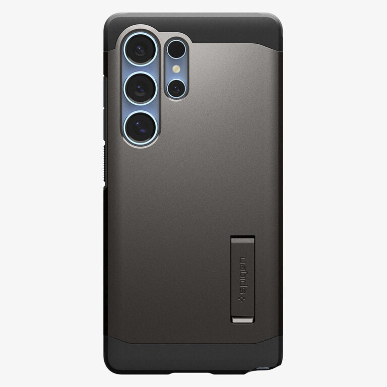 Spigen Tough Armor Backcover MagSafe Samsung Galaxy S25 Ultra - Gunmetal - Afbeelding 4
