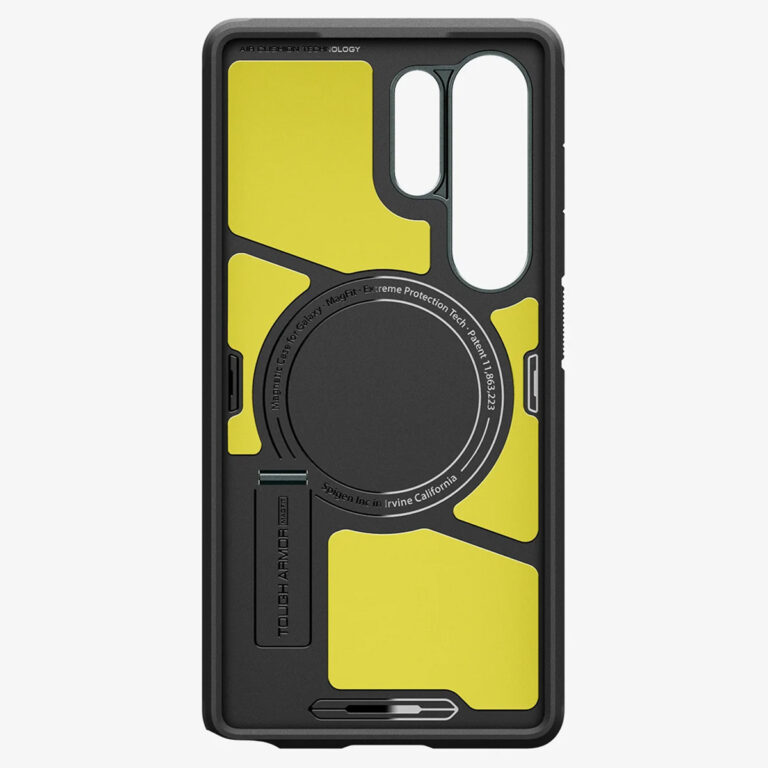 Spigen Tough Armor Backcover MagSafe Samsung Galaxy S25 Ultra - Abyss Green - Afbeelding 10