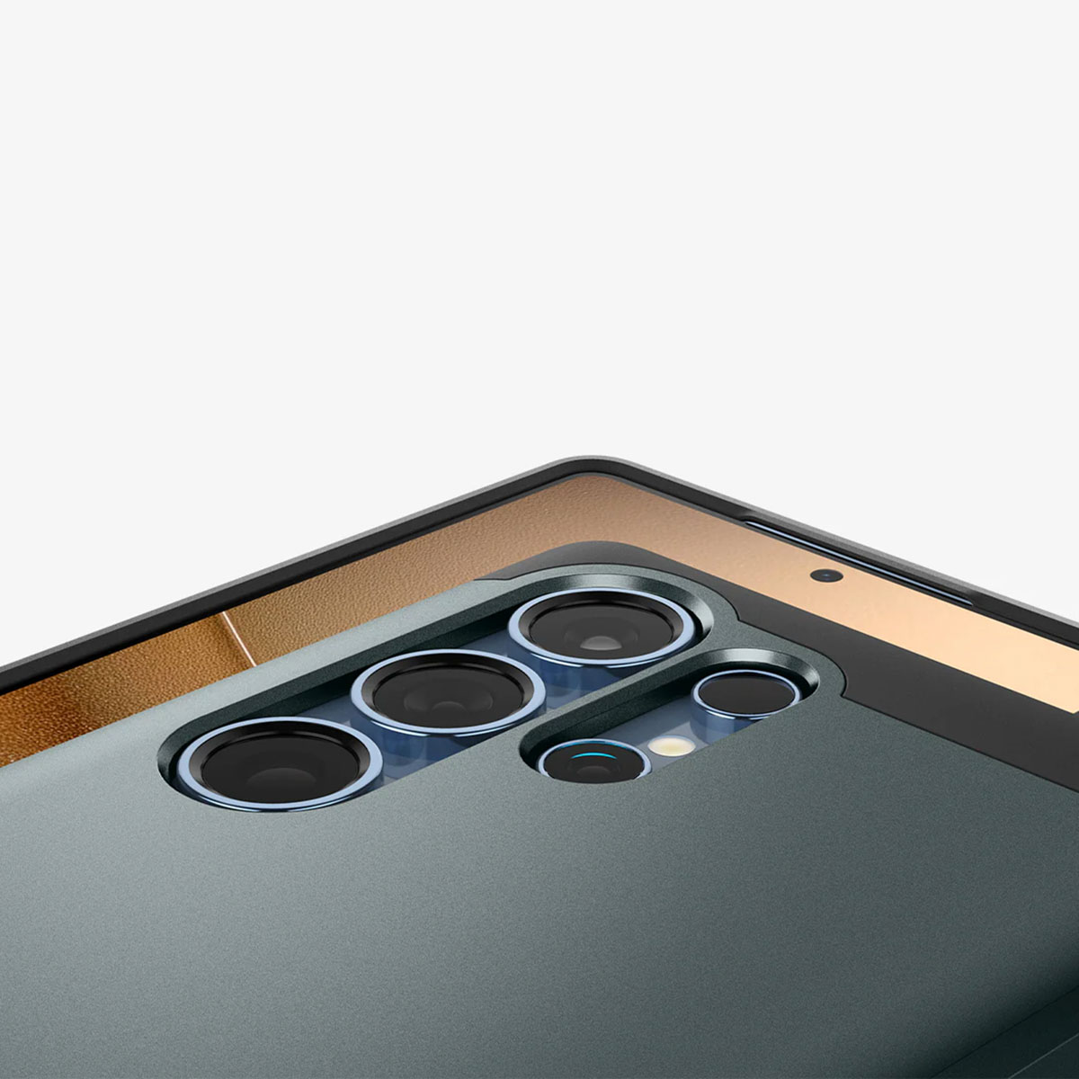 Spigen Tough Armor Backcover MagSafe Samsung Galaxy S25 Ultra - Abyss Green - Afbeelding 8