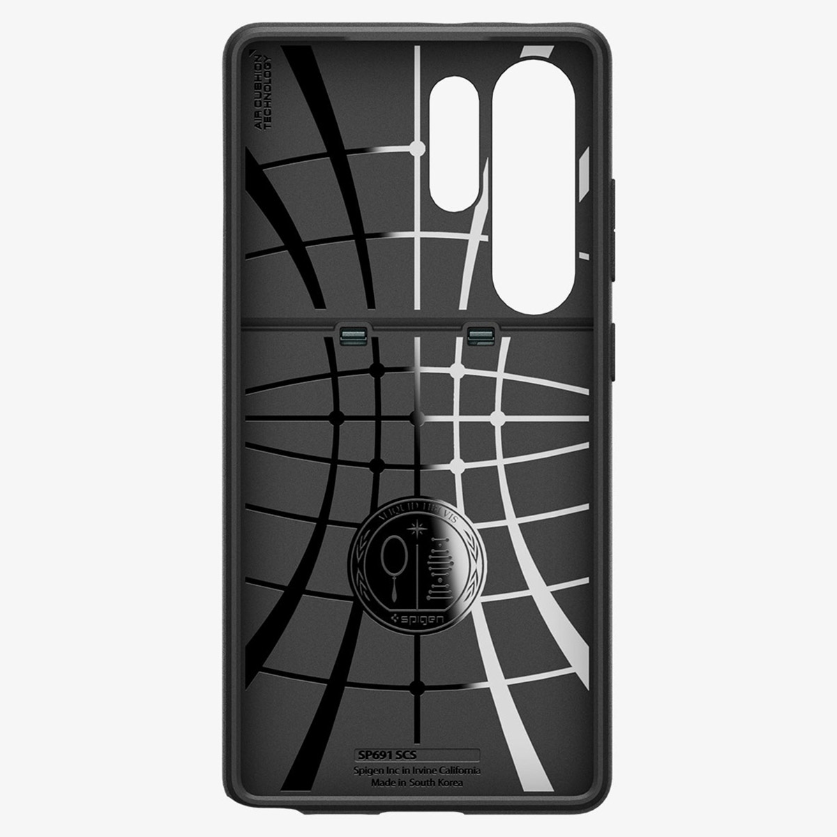 Spigen Slim Armor CS Backcover Samsung Galaxy S25 Ultra - Zwart - Afbeelding 4