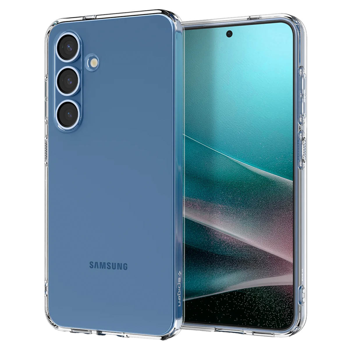 Spigen Liquid Crystal Backcover Samsung Galaxy S25 Plus – Crystal Clear