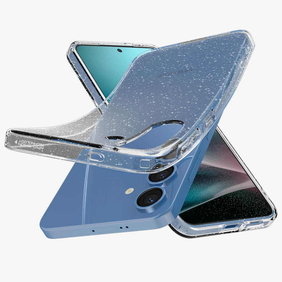 Spigen Liquid Crystal Backcover Samsung Galaxy S25 Plus - Crystal Quartz - Afbeelding 3