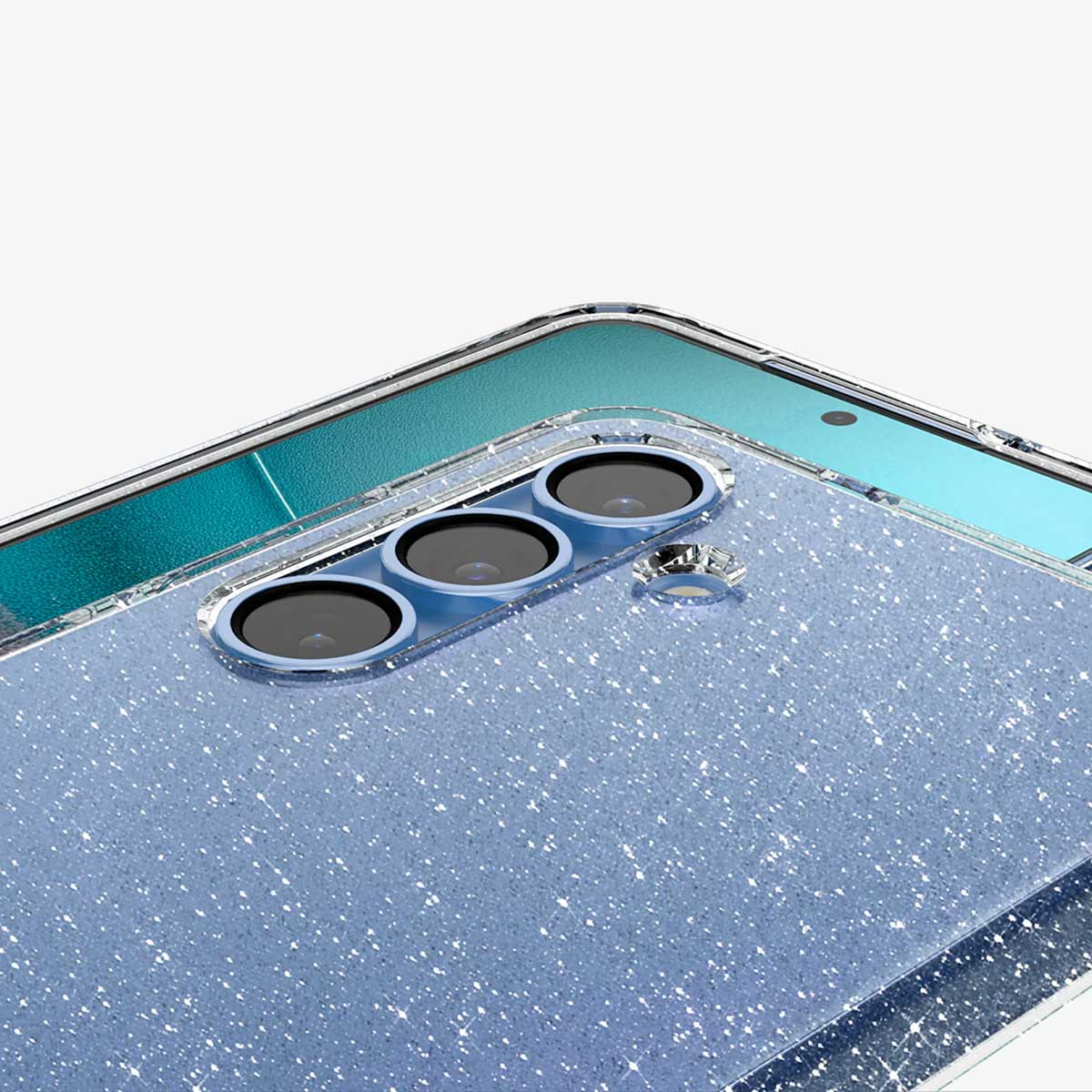 Spigen Liquid Crystal Backcover Samsung Galaxy S25 Plus - Crystal Quartz - Afbeelding 4