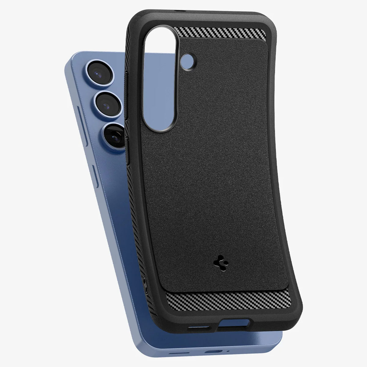 Spigen Rugged Armor Backcover MagSafe Samsung Galaxy S25 Plus - Matte Black - Afbeelding 8