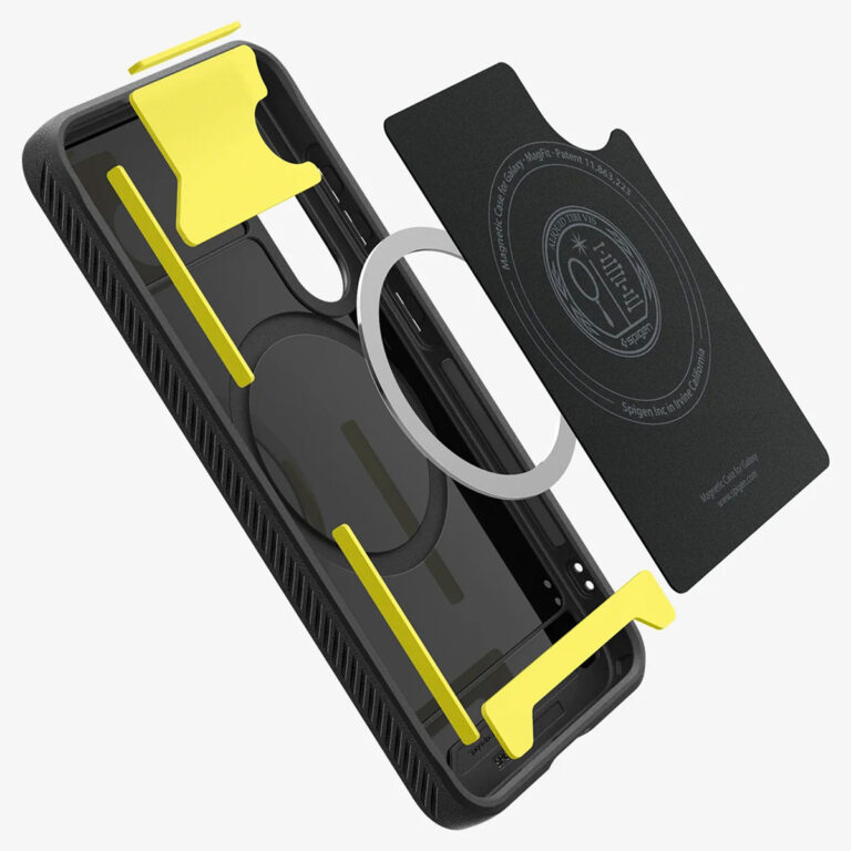 Spigen Rugged Armor Backcover MagSafe Samsung Galaxy S25 Plus - Matte Black - Afbeelding 9