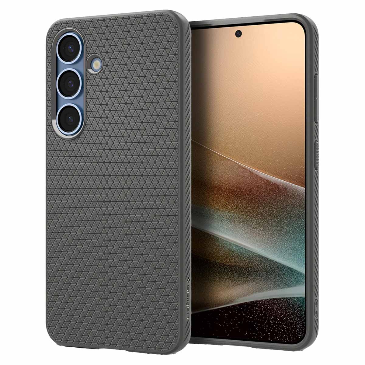 Spigen Liquid Air Backcover Samsung Galaxy S25 Plus – Marble Gray