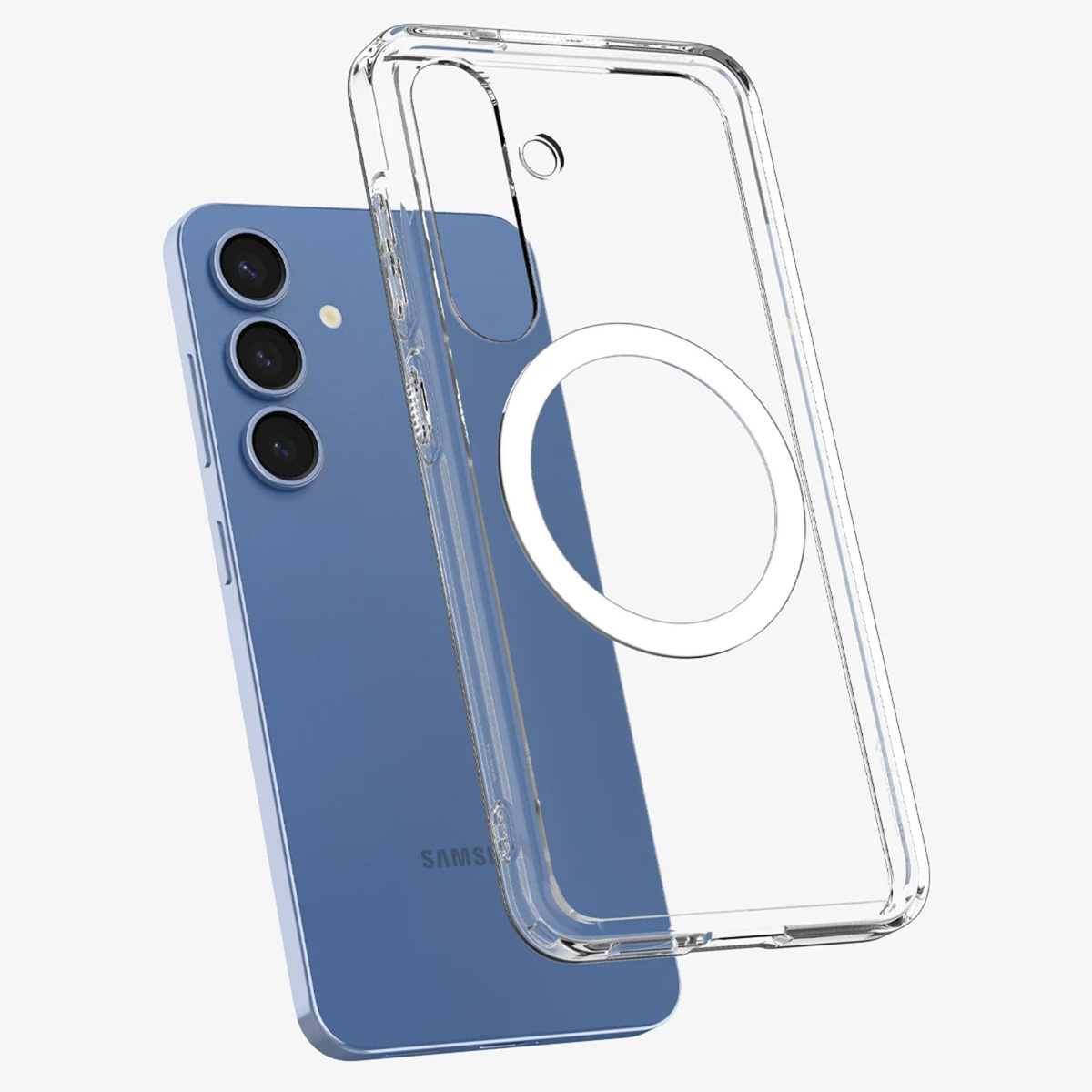 Spigen Ultra Hybrid Backcover MagSafe Samsung Galaxy S25 Plus - Transparant - Afbeelding 4