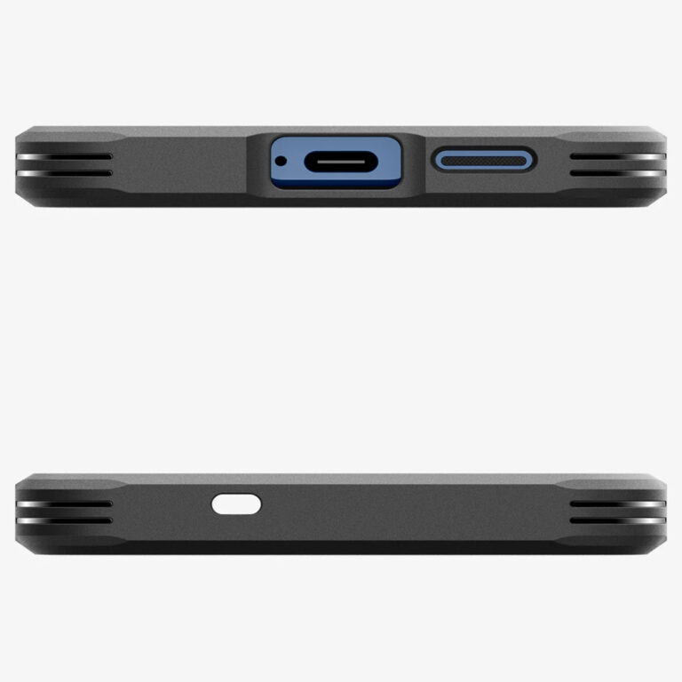 Spigen Tough Armor Backcover MagSafe Samsung Galaxy S25 Plus - Gunmetal - Afbeelding 5
