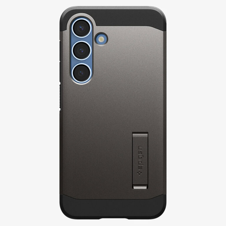 Spigen Tough Armor Backcover MagSafe Samsung Galaxy S25 Plus - Gunmetal - Afbeelding 4