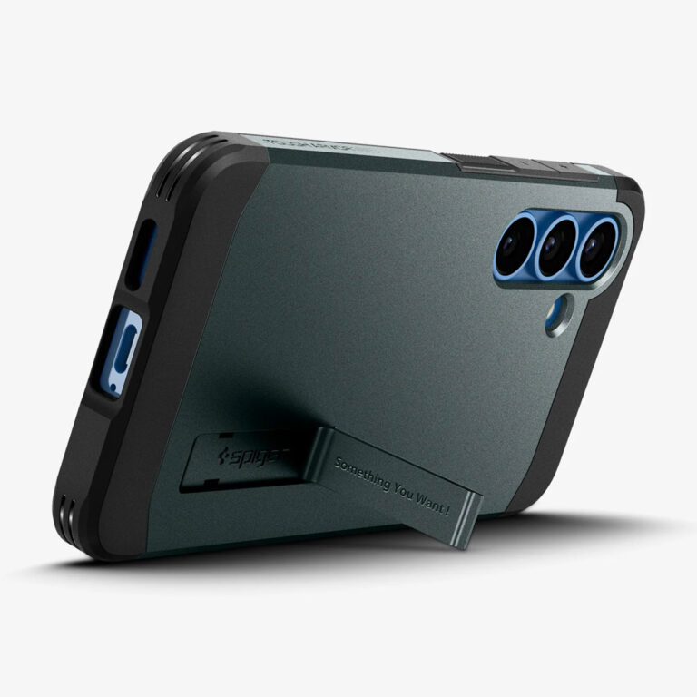 Spigen Tough Armor Backcover MagSafe Samsung Galaxy S25 Plus - Abyss Green - Afbeelding 3