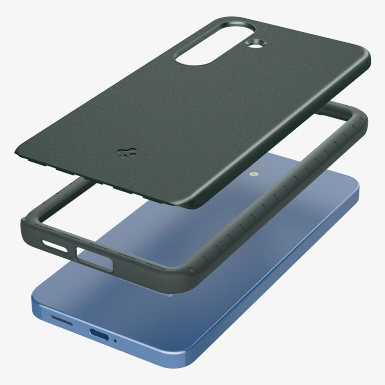 Spigen Thin Fit Backcover MagSafe Samsung Galaxy S25 - Abyss Green - Afbeelding 9
