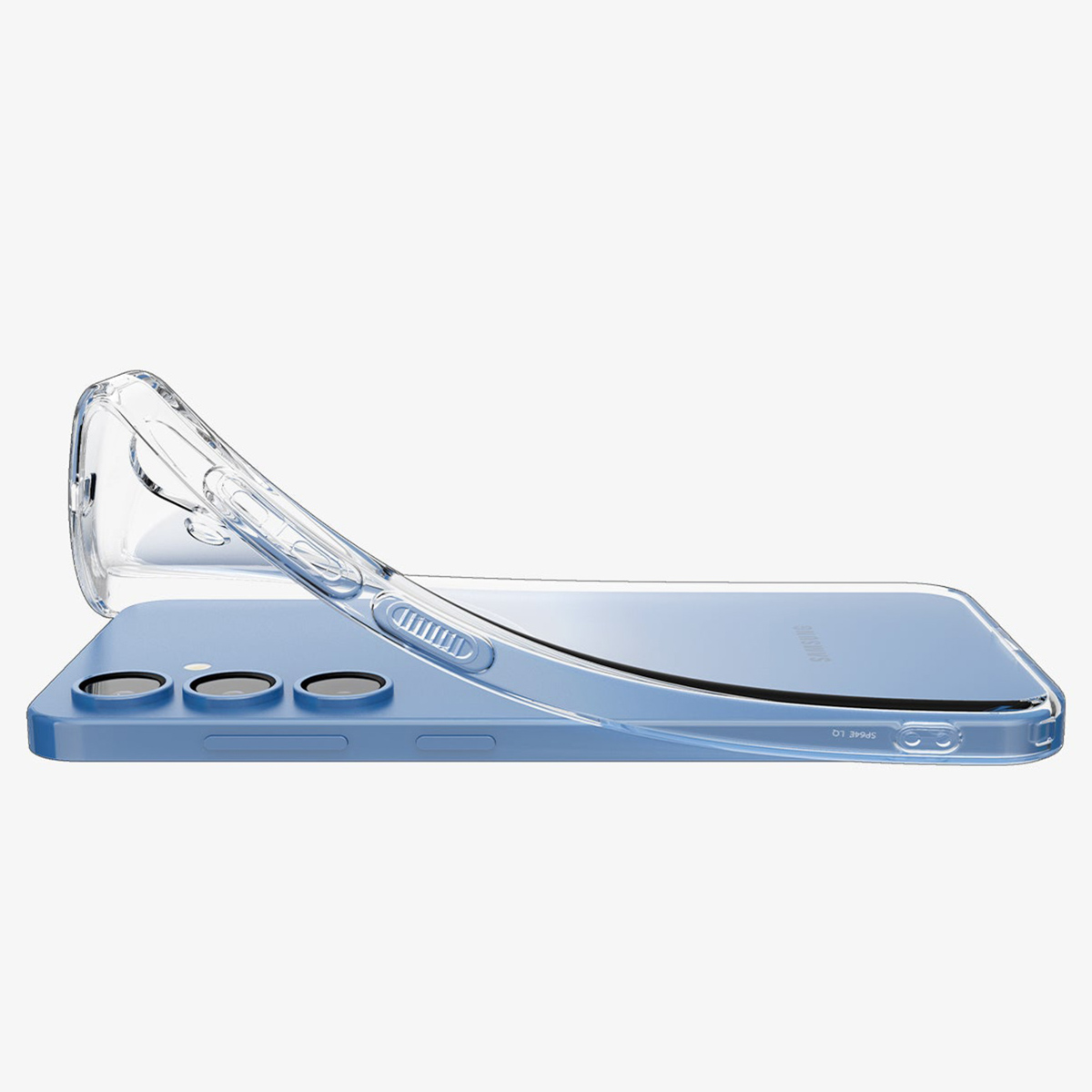 Spigen Liquid Crystal Backcover Samsung Galaxy S25 - Crystal Clear - Afbeelding 7