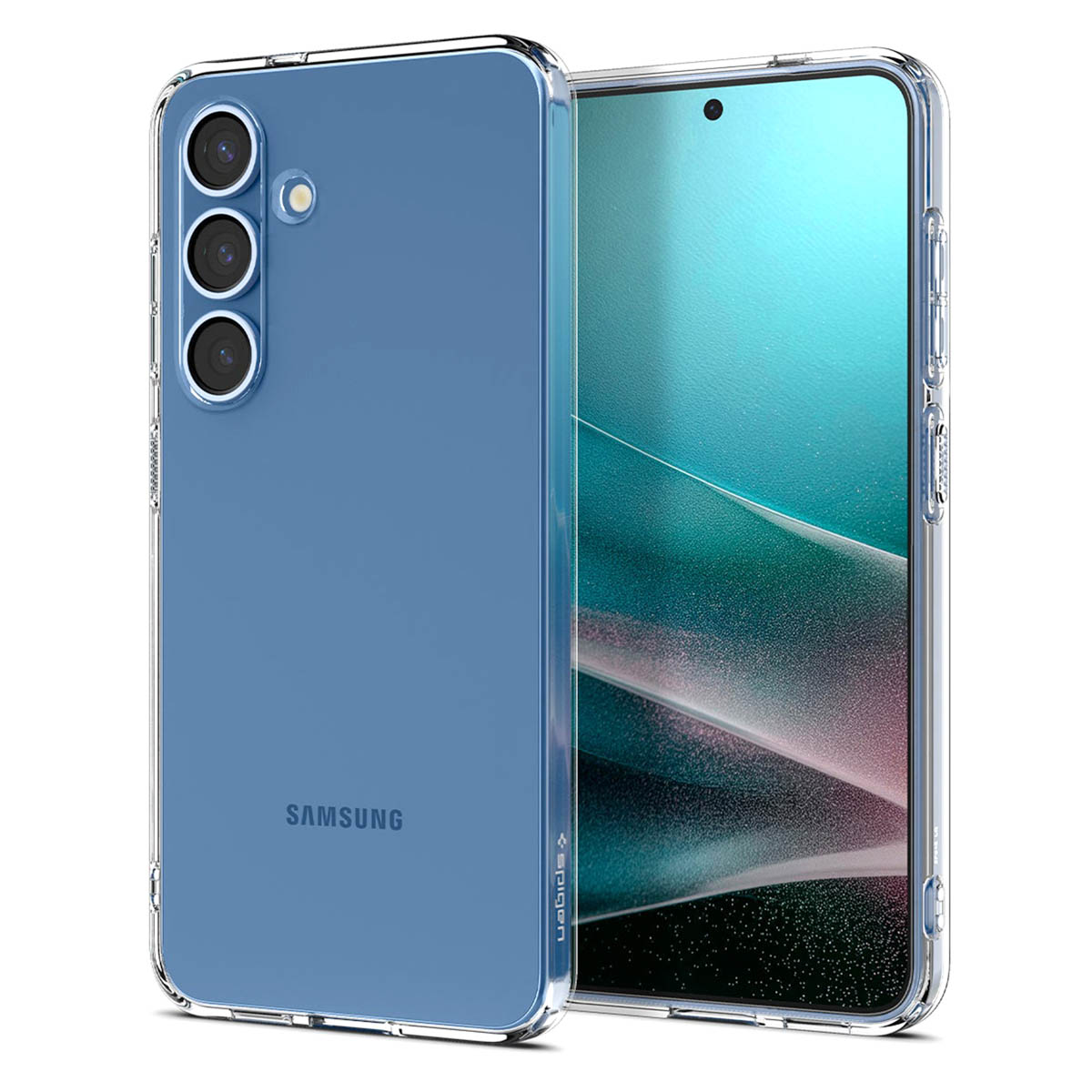 Spigen Liquid Crystal Backcover Samsung Galaxy S25 – Crystal Clear