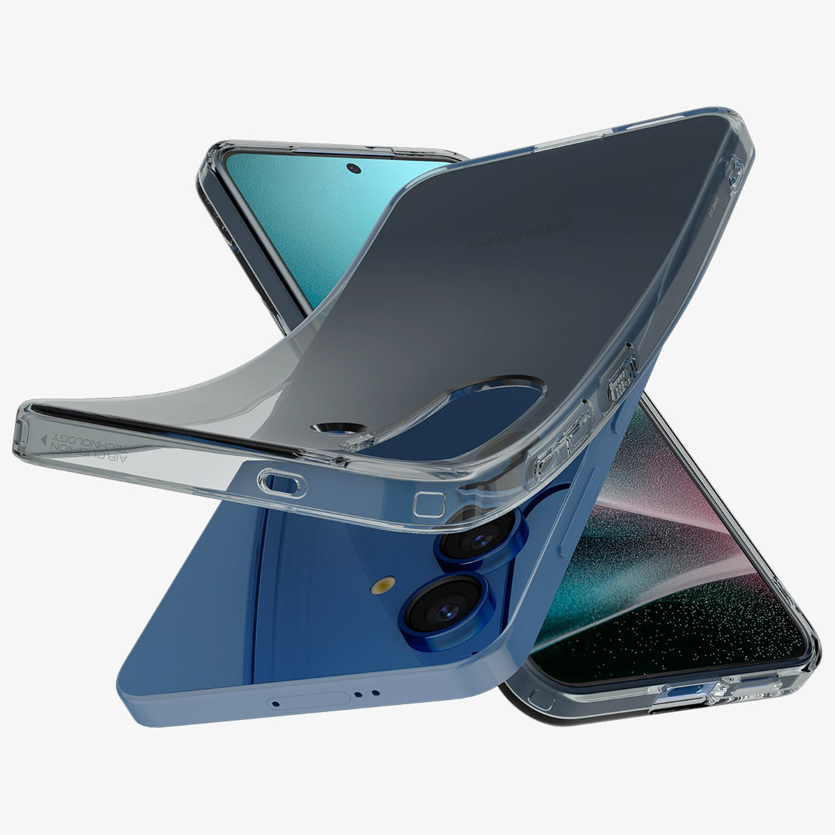 Spigen Liquid Crystal Backcover Samsung Galaxy S25 - Space Crystal - Afbeelding 3