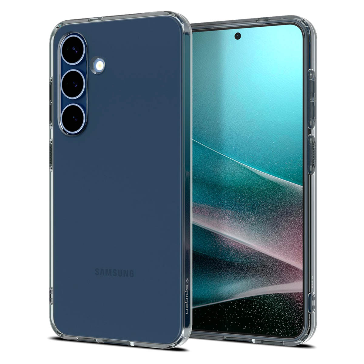 Spigen Liquid Crystal Backcover Samsung Galaxy S25 – Space Crystal