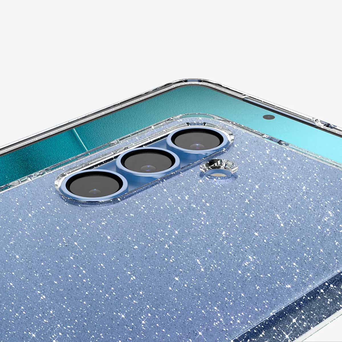 Spigen Liquid Crystal Backcover Samsung Galaxy S25 - Crystal Quartz - Afbeelding 4