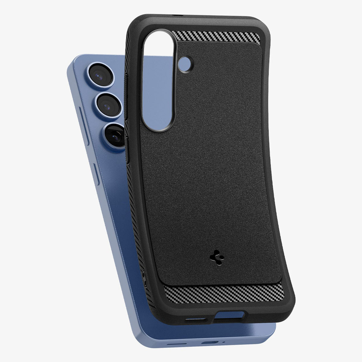 Spigen Rugged Armor Backcover MagSafe Samsung Galaxy S25 - Matte Black - Afbeelding 10