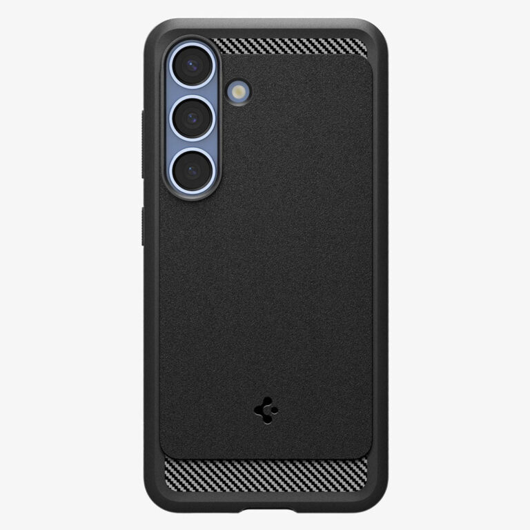Spigen Rugged Armor Backcover MagSafe Samsung Galaxy S25 - Matte Black - Afbeelding 4