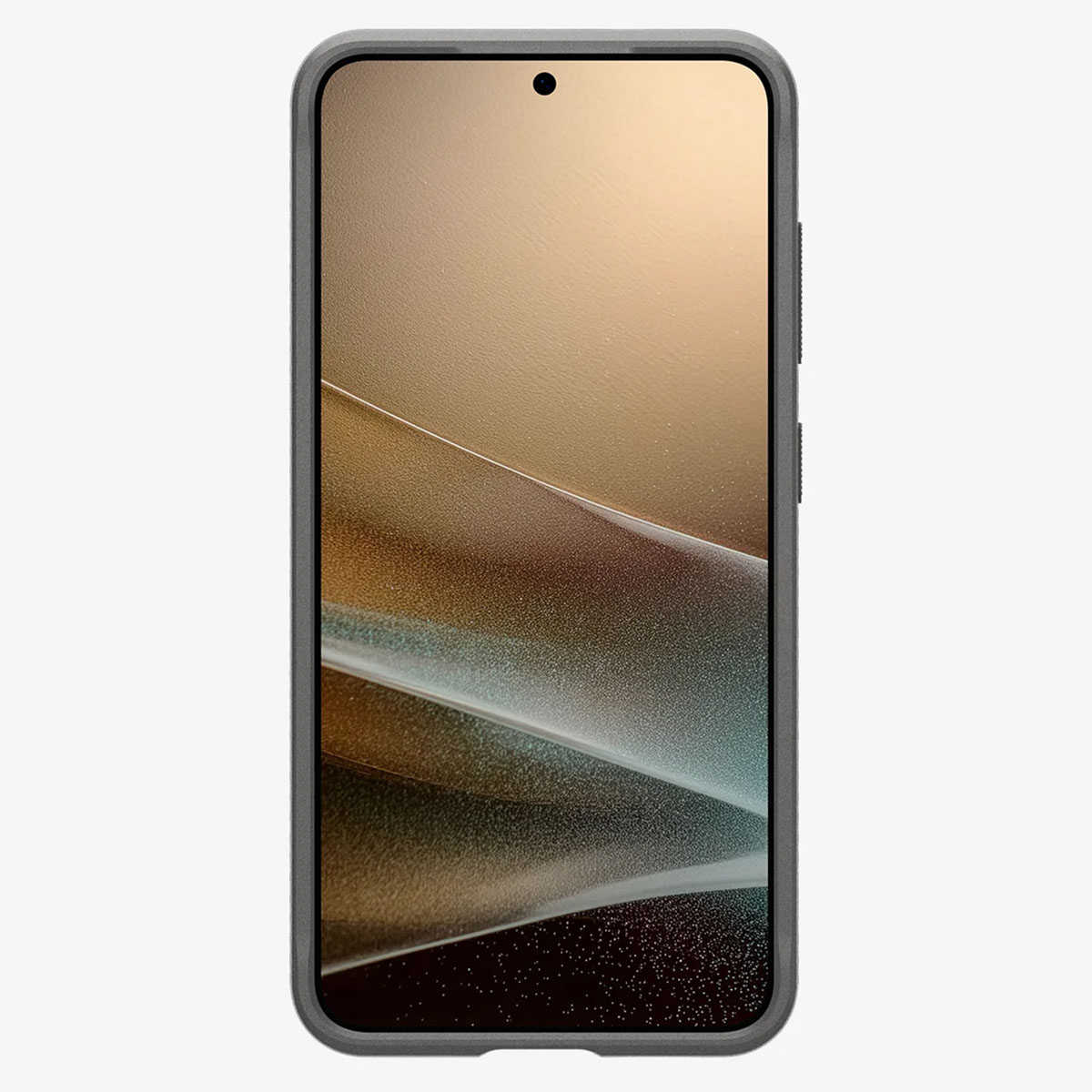 Spigen Rugged Armor Backcover MagSafe Samsung Galaxy S25 - Marble Gray - Afbeelding 5