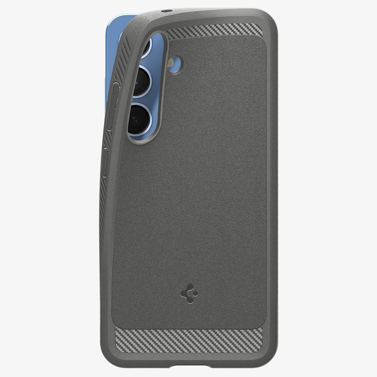 Spigen Rugged Armor Backcover MagSafe Samsung Galaxy S25 - Marble Gray - Afbeelding 7