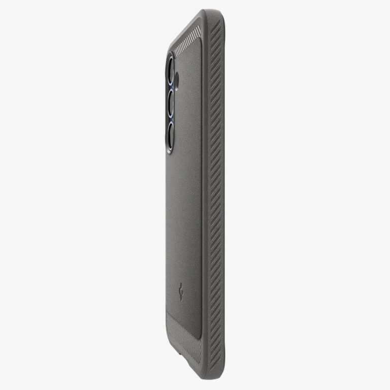 Spigen Rugged Armor Backcover MagSafe Samsung Galaxy S25 - Marble Gray - Afbeelding 8