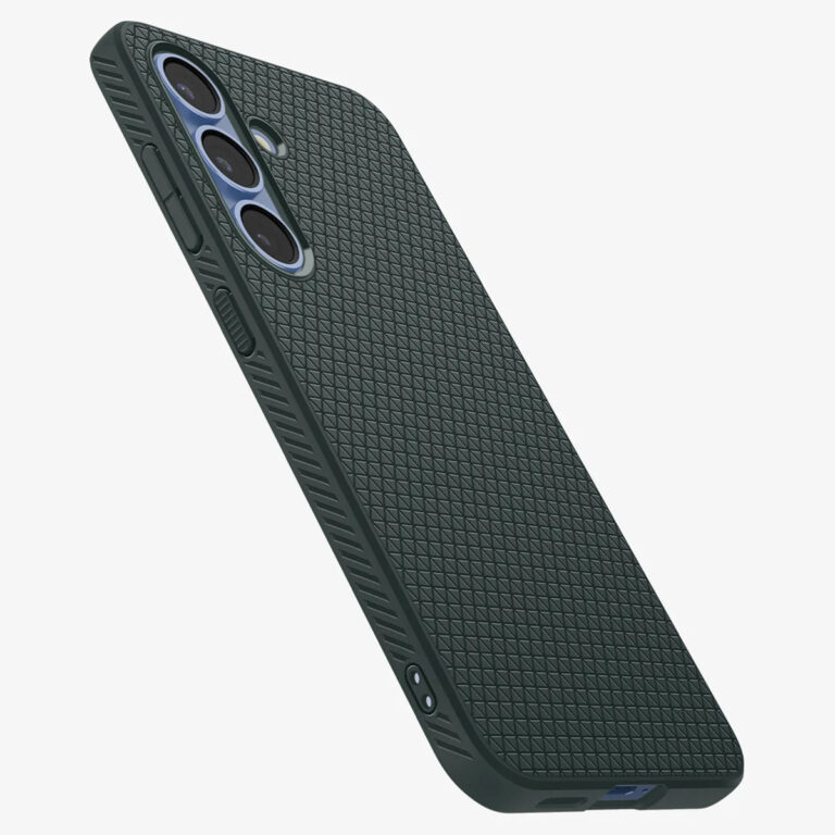 Spigen Liquid Air Backcover Samsung Galaxy S25 - Abyss Green - Afbeelding 5