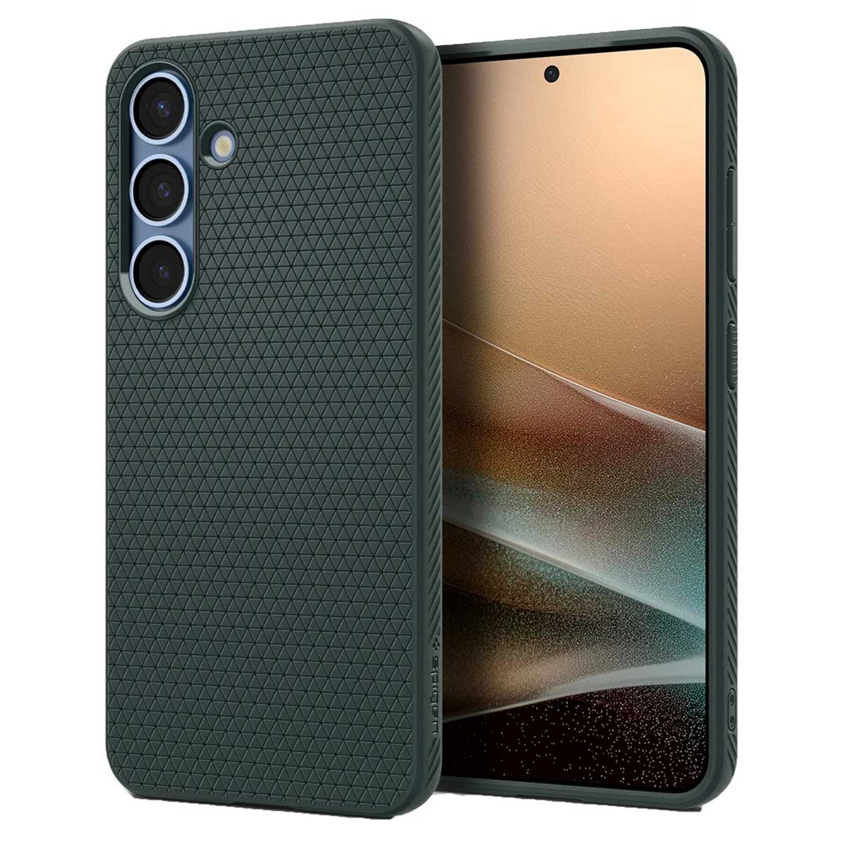 Spigen Liquid Air Backcover Samsung Galaxy S25 – Abyss Green