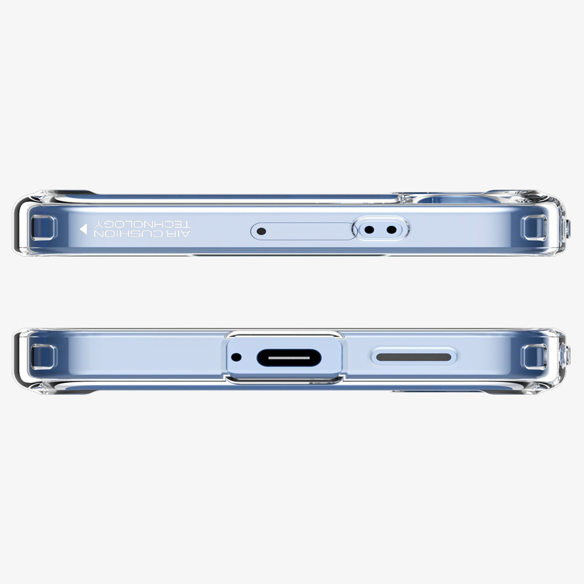 Spigen Ultra Hybrid Backcover Samsung Galaxy S25 - Crystal Clear - Afbeelding 10