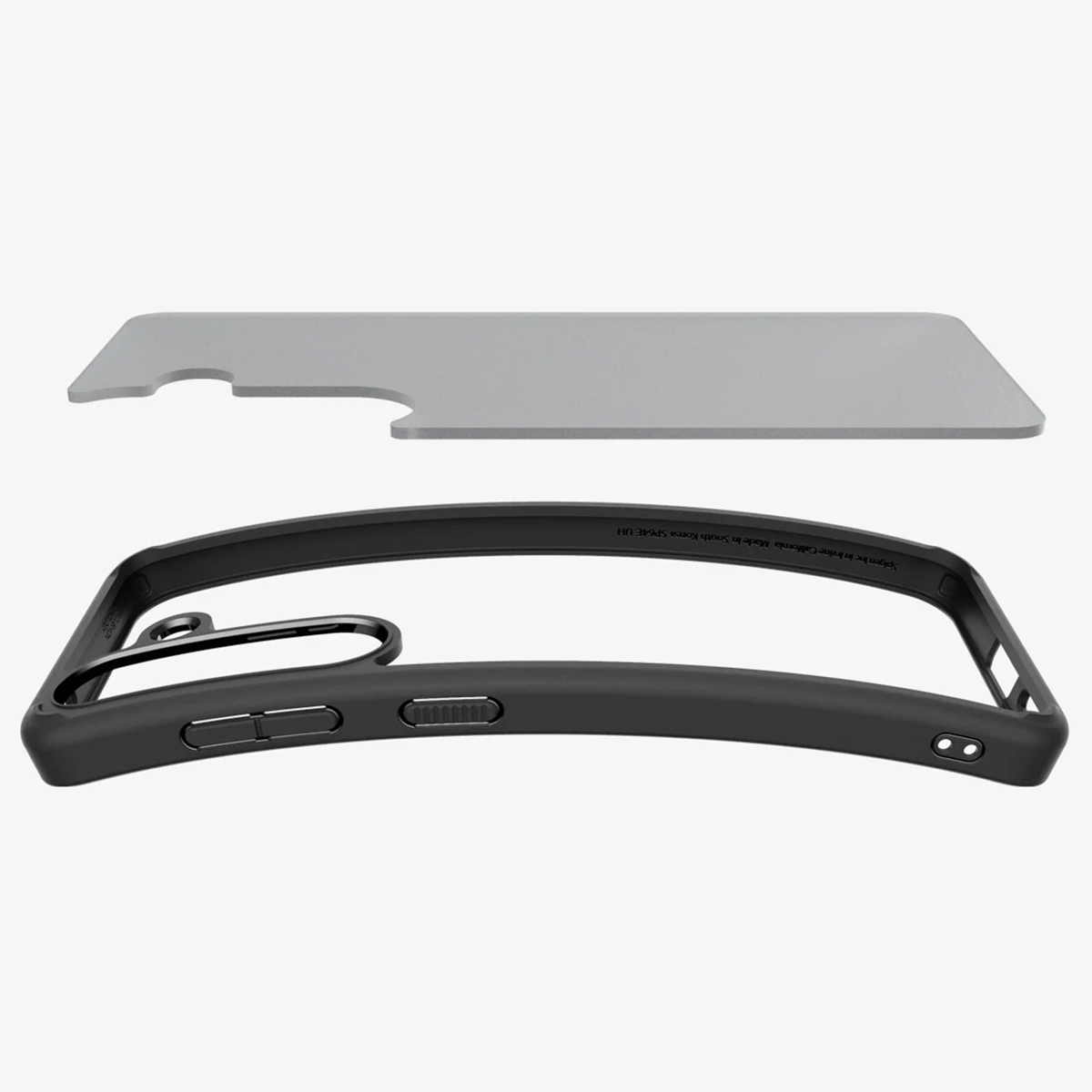 Spigen Ultra Hybrid Backcover Samsung Galaxy S25 - Frost Black - Afbeelding 7