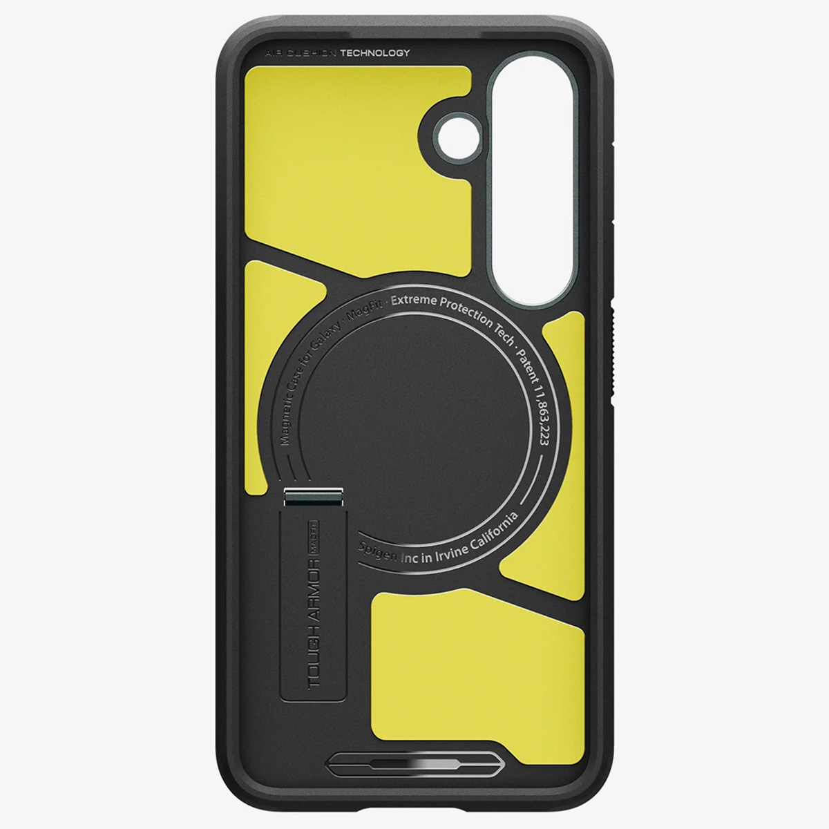 Spigen Tough Armor Backcover MagSafe Samsung Galaxy S25 - Abyss Green - Afbeelding 6