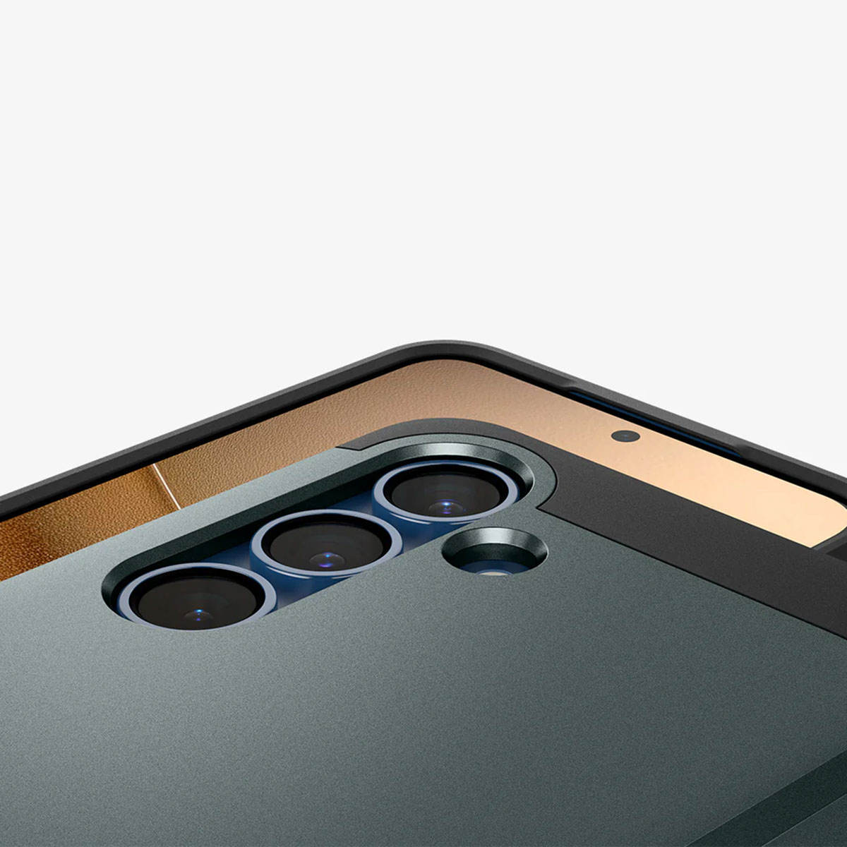 Spigen Tough Armor Backcover MagSafe Samsung Galaxy S25 - Abyss Green - Afbeelding 8