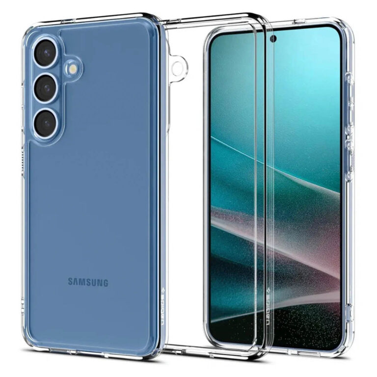 Spigen Crystal Hybrid Backcover Samsung Galaxy S25 - Transparant - Afbeelding 3