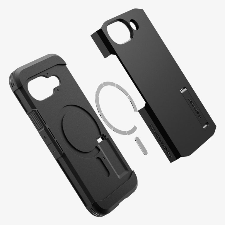 Spigen Tough Armor Backcover MagSafe Google Pixel 9A - Zwart - Afbeelding 8