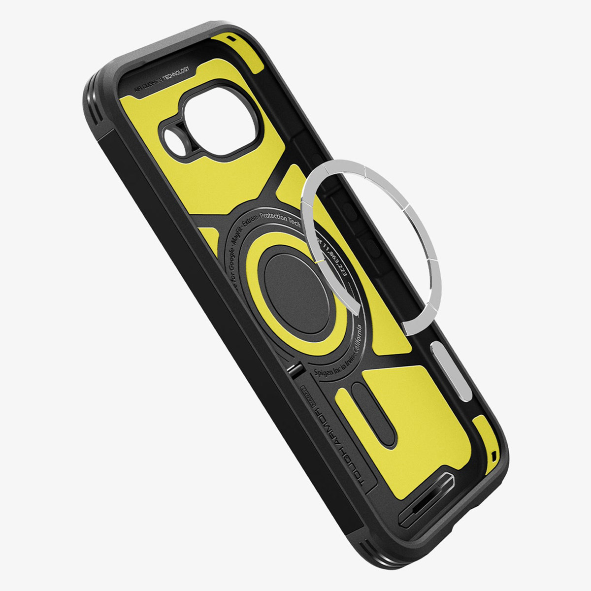 Spigen Tough Armor Backcover MagSafe Google Pixel 9A - Zwart - Afbeelding 4