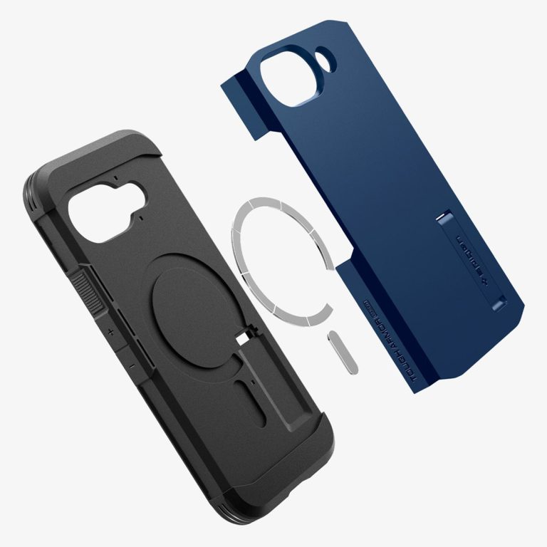 Spigen Tough Armor Backcover MagSafe Google Pixel 9A - Navy Blue - Afbeelding 9