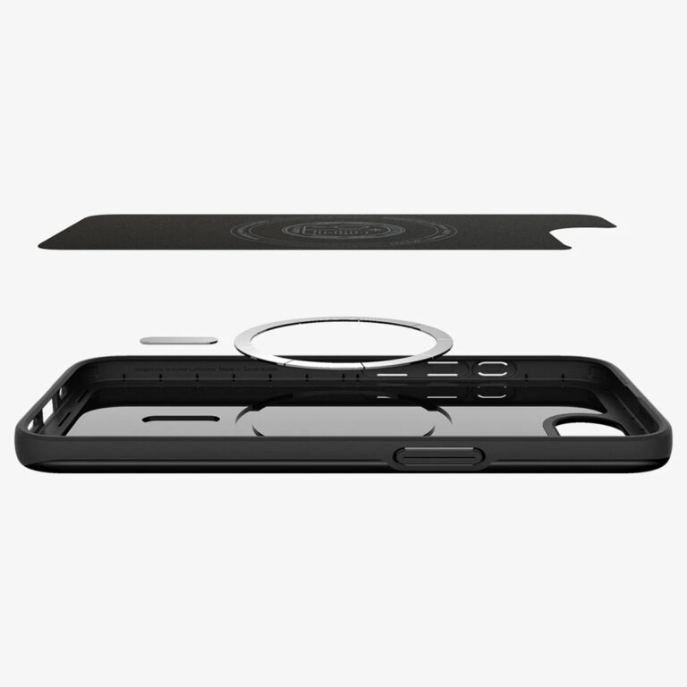 Spigen Thin Fit Backcover MagSafe Apple iPhone 16e - Zwart - Afbeelding 10