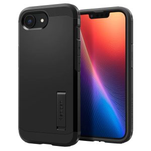 Spigen Tough Armor Backcover MagSafe Apple iPhone 16e - Zwart