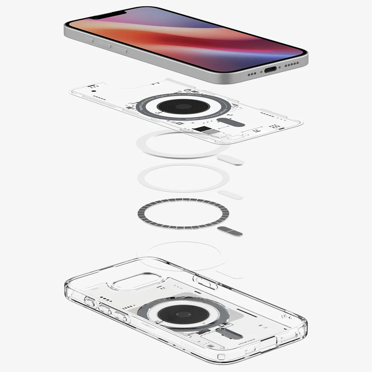 Spigen Ultra Hybrid Backcover MagSafe Apple iPhone 16e - Neo One - Afbeelding 9