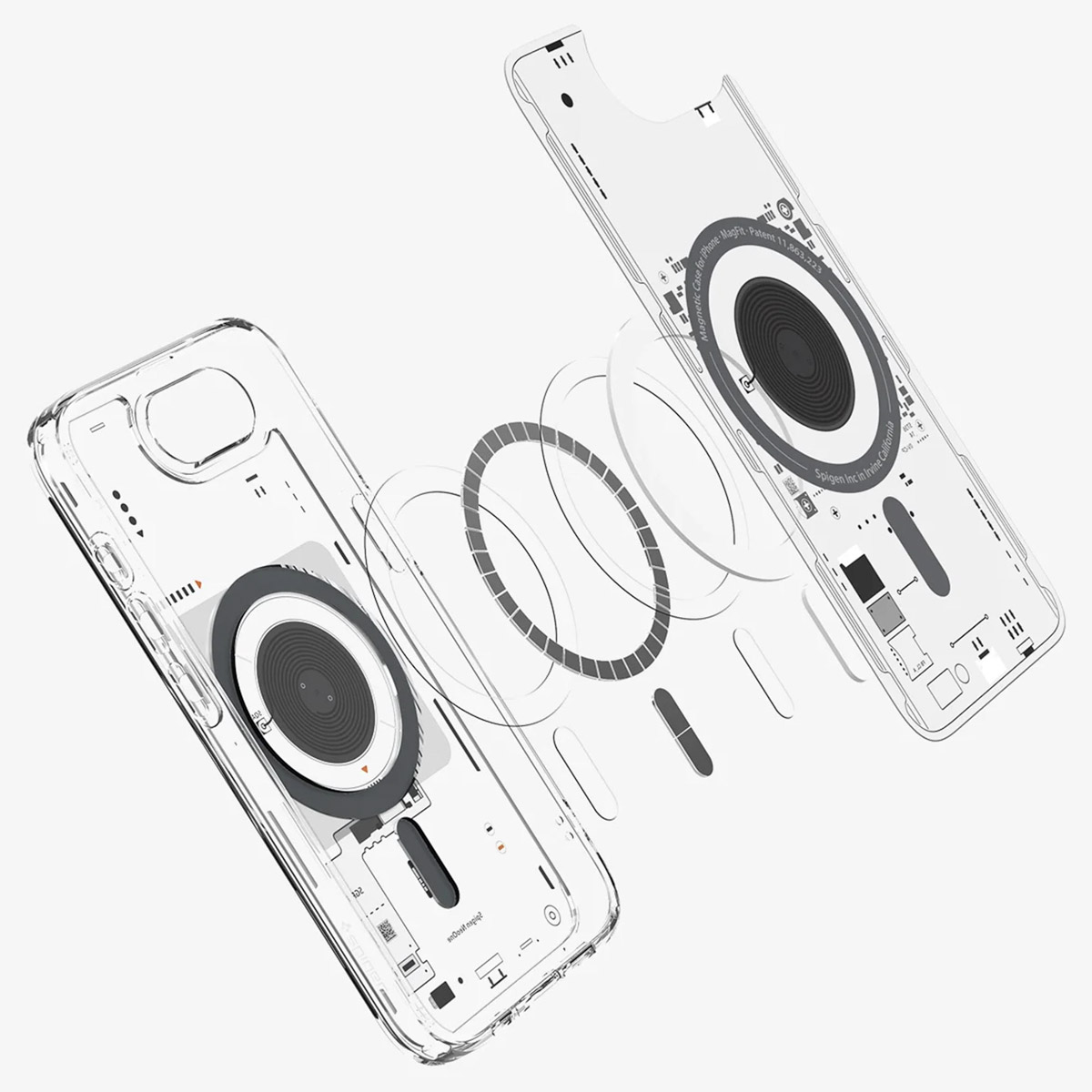 Spigen Ultra Hybrid Backcover MagSafe Apple iPhone 16e - Neo One - Afbeelding 4