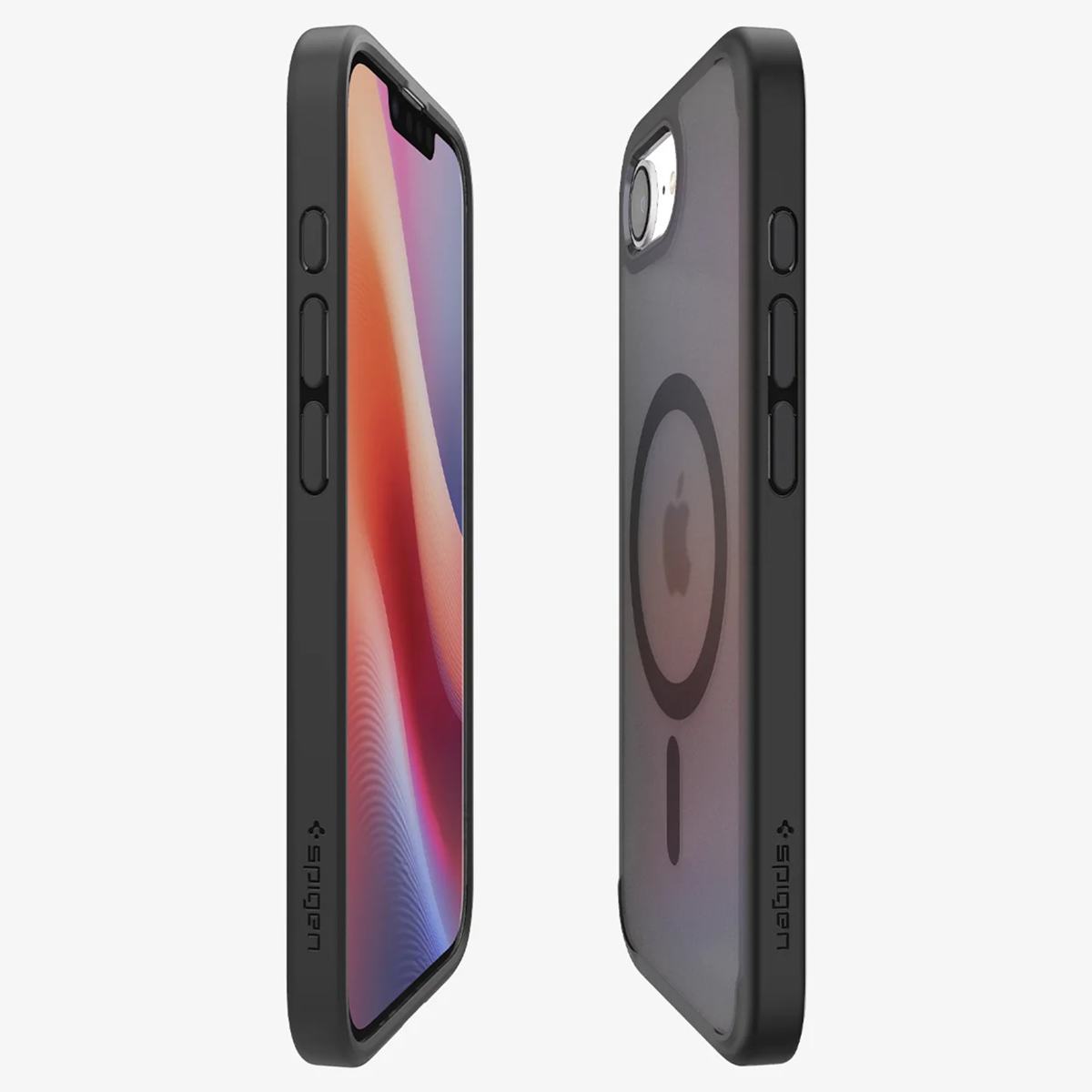 Spigen Ultra Hybrid Backcover MagSafe Apple iPhone 16e - Frost Black - Afbeelding 6