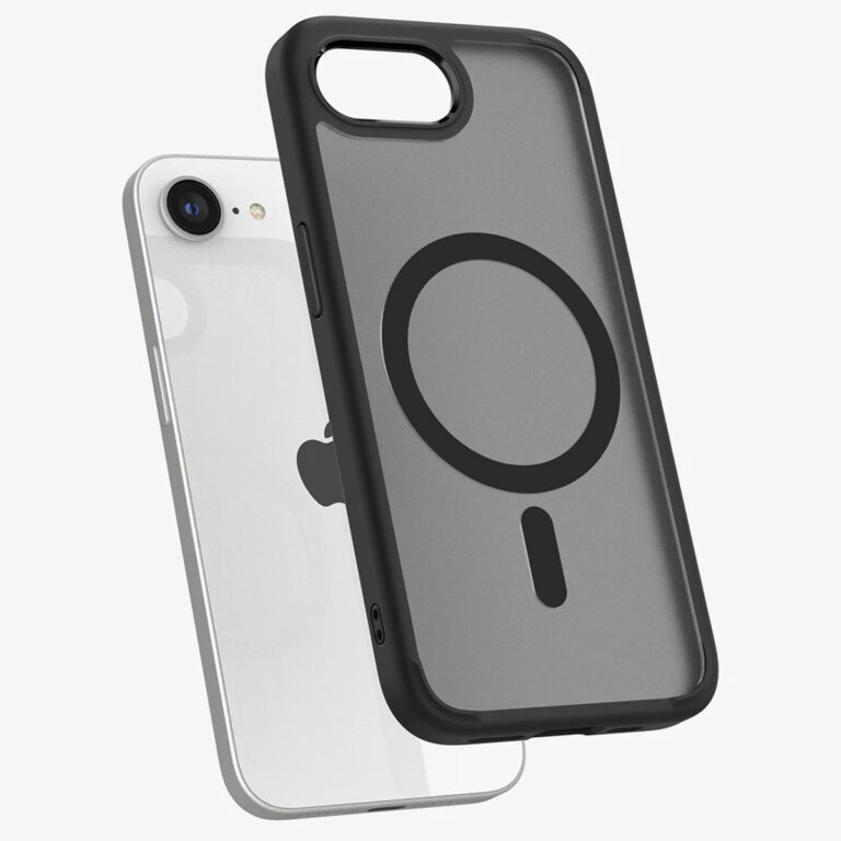 Spigen Ultra Hybrid Backcover MagSafe Apple iPhone 16e - Frost Black - Afbeelding 3