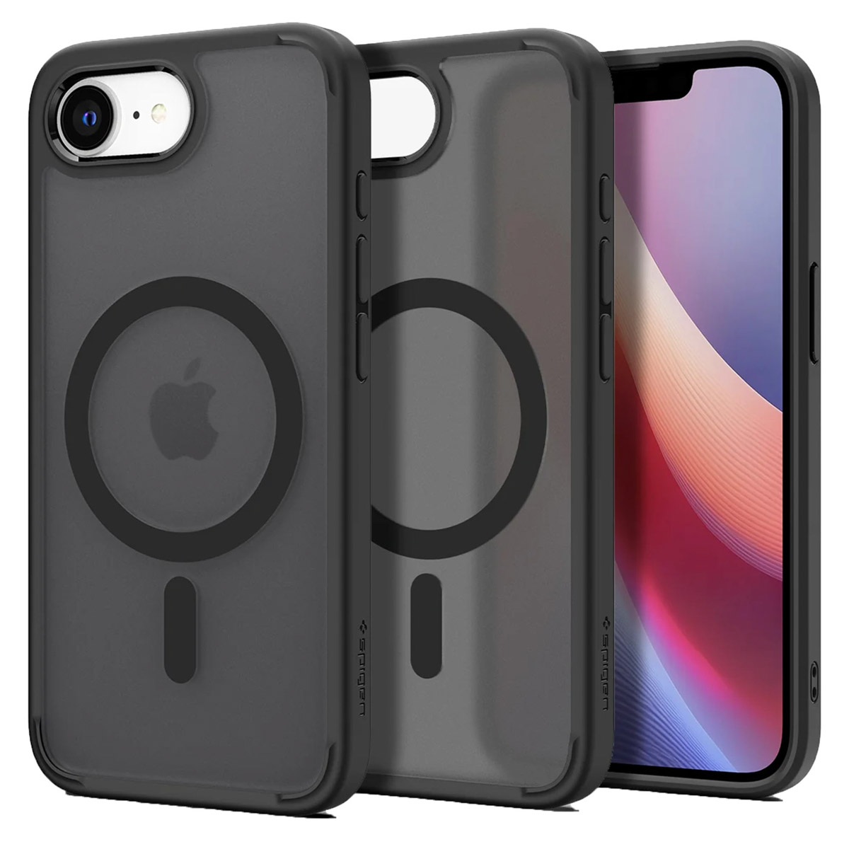 Spigen Ultra Hybrid Backcover MagSafe Apple iPhone 16e – Frost Black