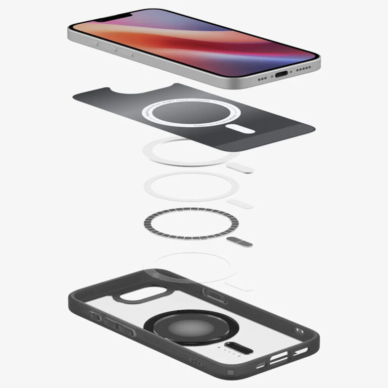 Spigen Ultra Hybrid Backcover MagSafe Apple iPhone 16e - Zwart - Afbeelding 5