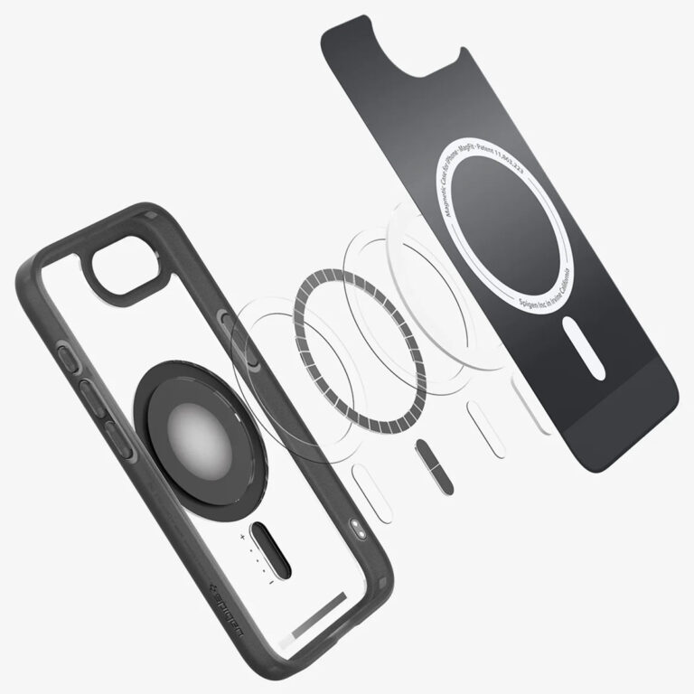 Spigen Ultra Hybrid Backcover MagSafe Apple iPhone 16e - Zwart - Afbeelding 2