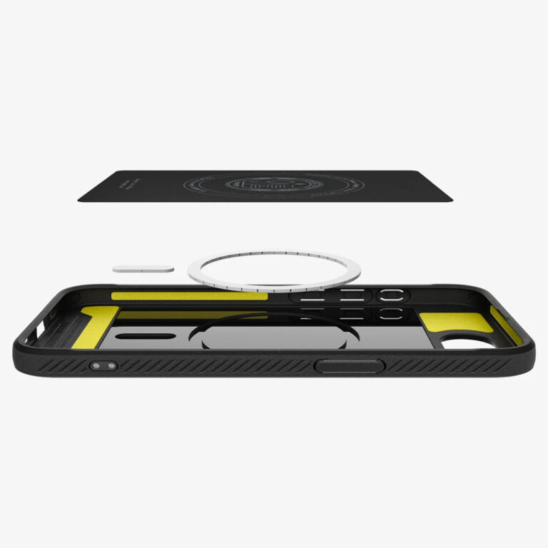 Spigen Rugged Armor Backcover MagSafe Apple iPhone 16e - Matte Black - Afbeelding 7