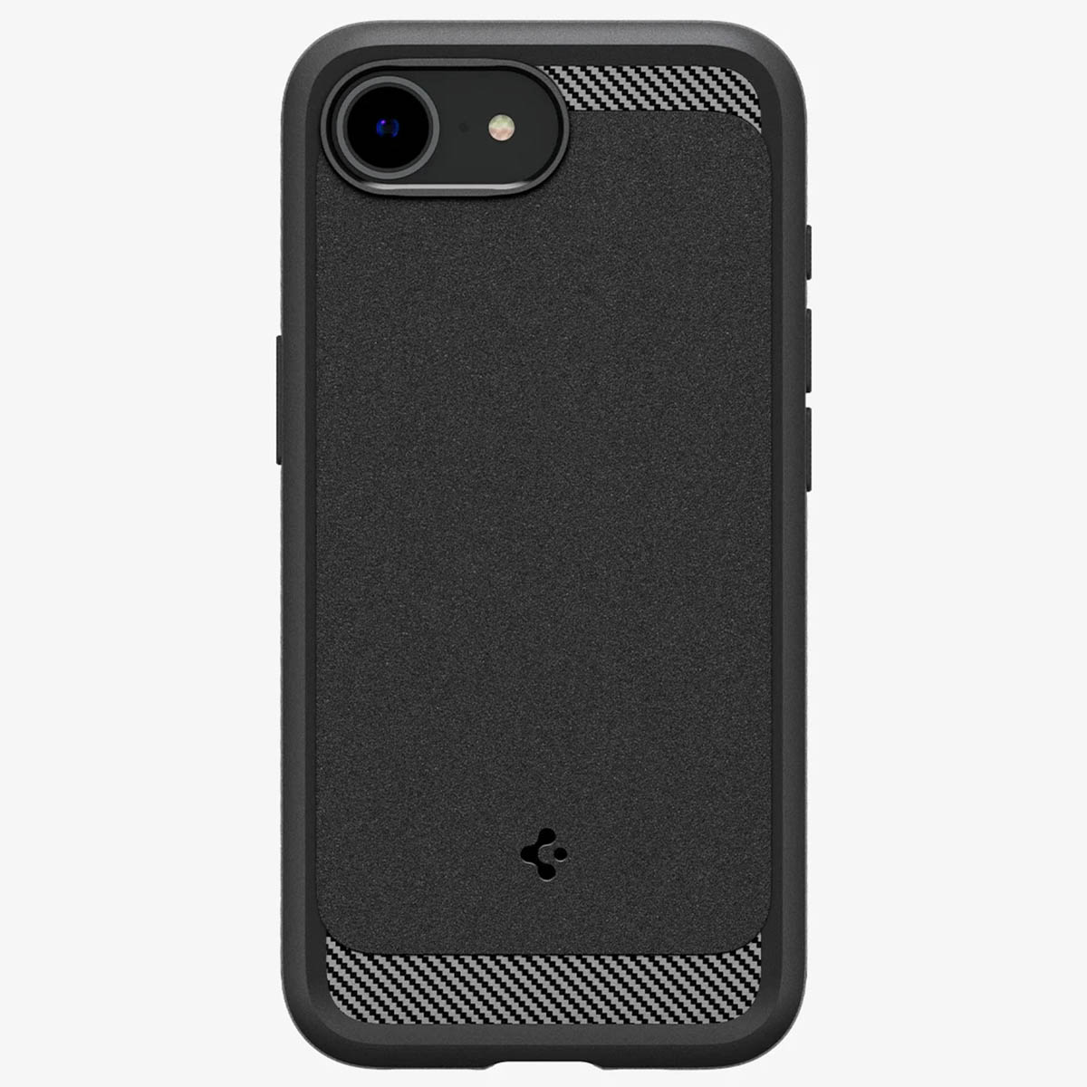 Spigen Rugged Armor Backcover MagSafe Apple iPhone 16e - Matte Black - Afbeelding 2