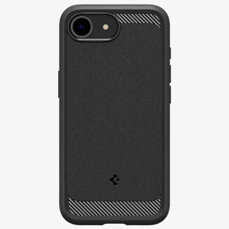 Spigen Rugged Armor Backcover MagSafe Apple iPhone 16e - Matte Black - Afbeelding 3