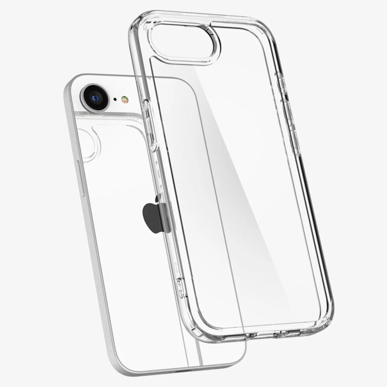 Spigen Ultra Hybrid Backcover Apple iPhone 16e - Crystal Clear - Afbeelding 5