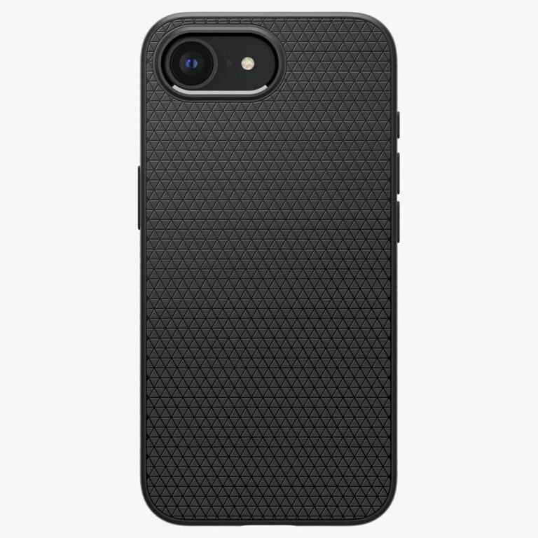 Spigen Liquid Air Backcover Apple iPhone 16e - Matte Black - Afbeelding 2