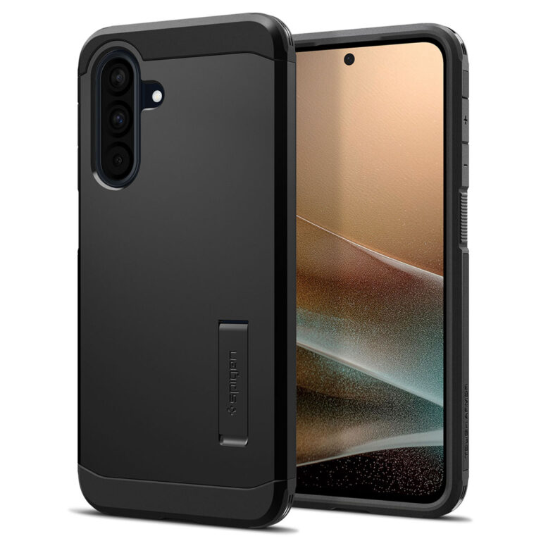 Spigen Tough Armor Backcover Samsung Galaxy A36 - Zwart - Afbeelding 2